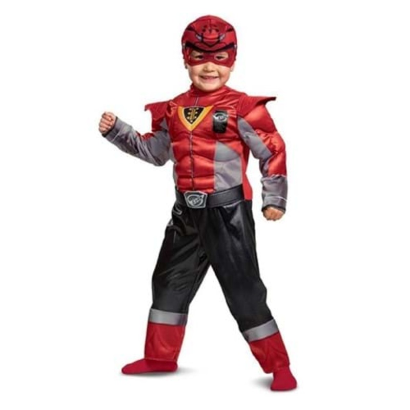 Red Power Ranger Costume for Toddlers  2T