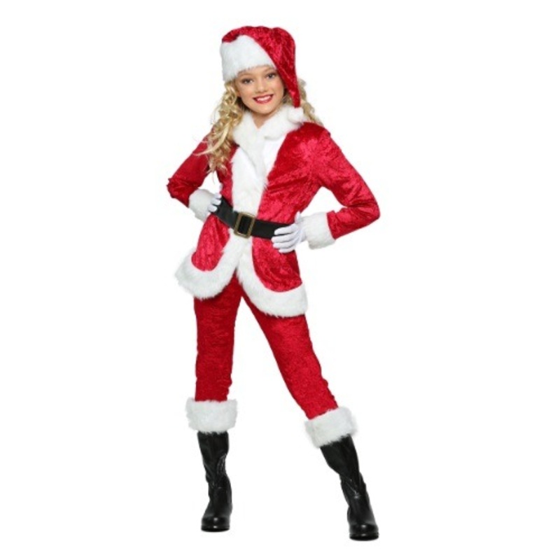 Sweet Santa Costume for Girls Small (6)