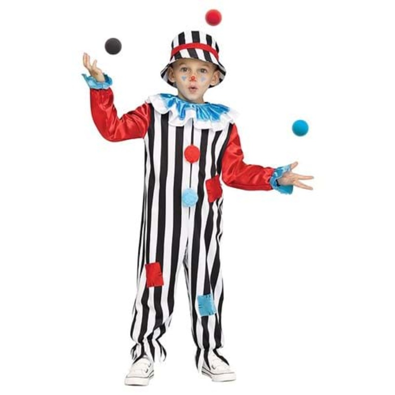 Toddler Carnival Clown Costume Large