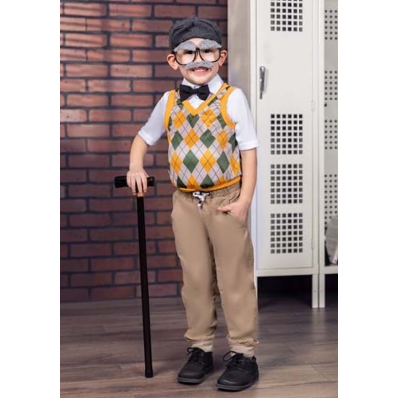 Toddler Old Man Costume 2T