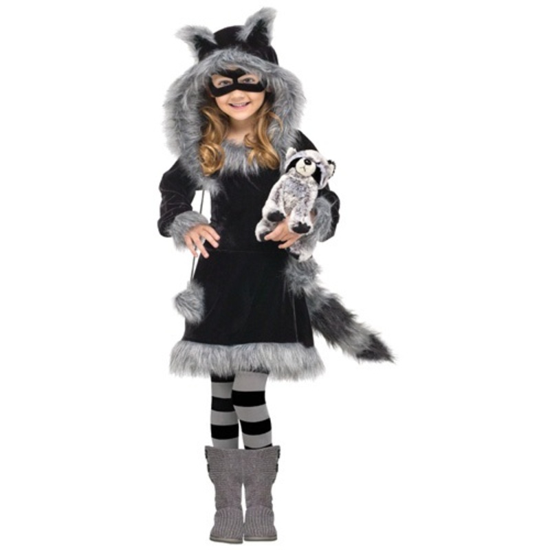 Toddler Sweet Raccoon Costume Small (3T-4T)