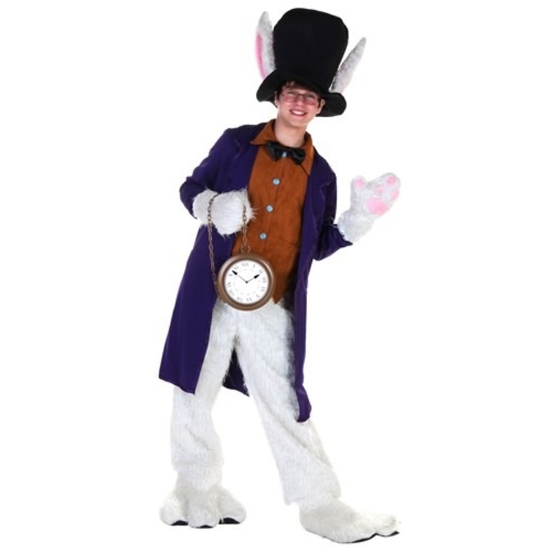 Wonderland White Rabbit Costume for Teens Teen