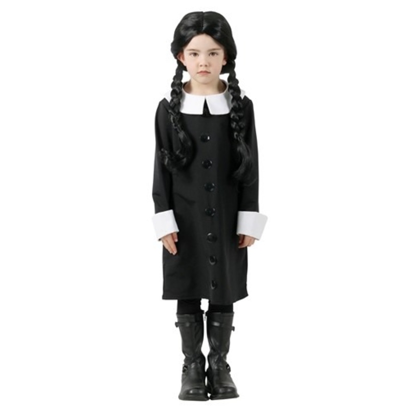 Addams Family Wednesday Addams Kid Costume Large