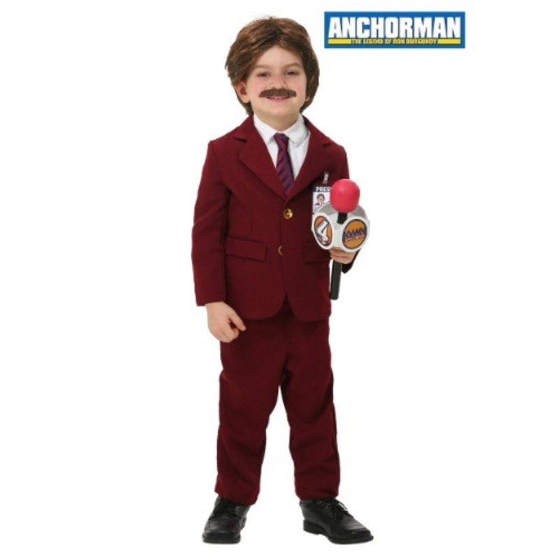 Anchorman Toddler Ron Burgundy Costume 18 Months