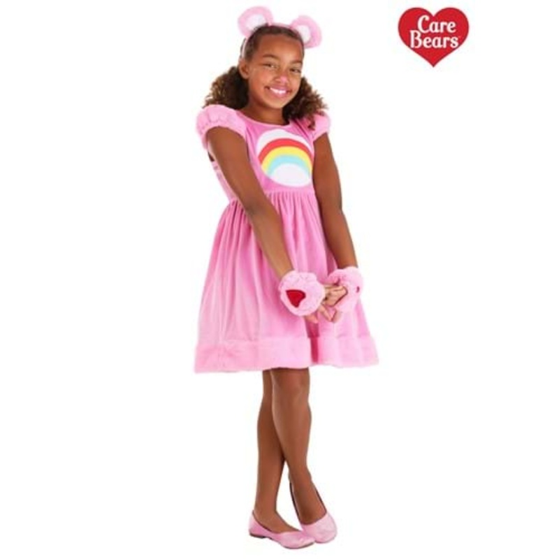 Cheer Bear Party Dress Costume Medium