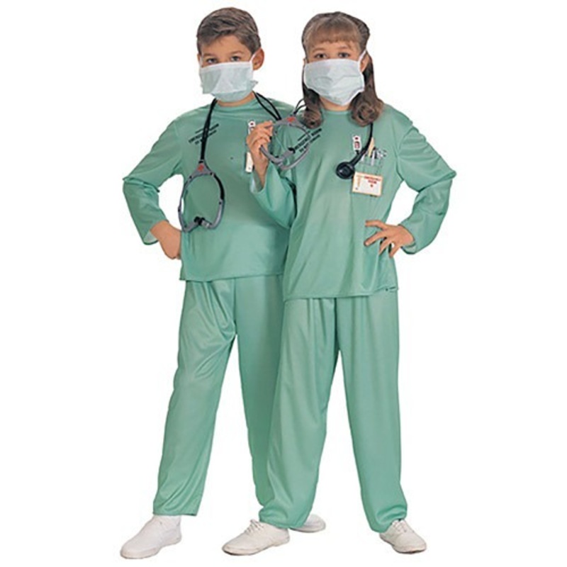 Child ER Doctor Costume Medium