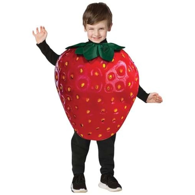 Child Get Real Strawberry Costume Standard