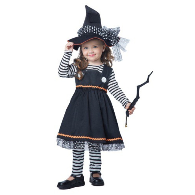 Crafty Little Witch Girl's Toddler Costume 3T/4T