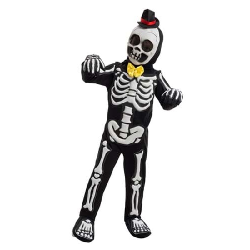Dapper Skeleton Costume for Boys Medium