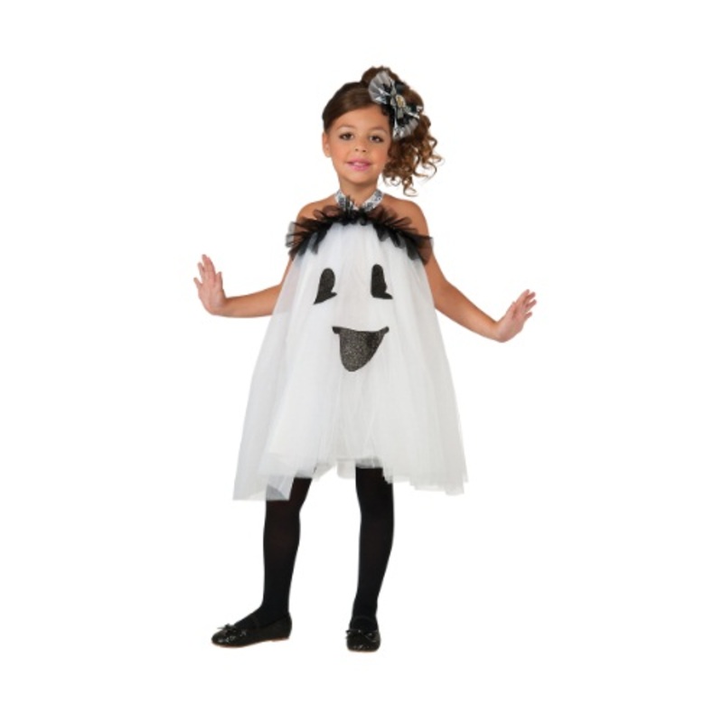 Ghost Tutu Costume Dress for Girls Small