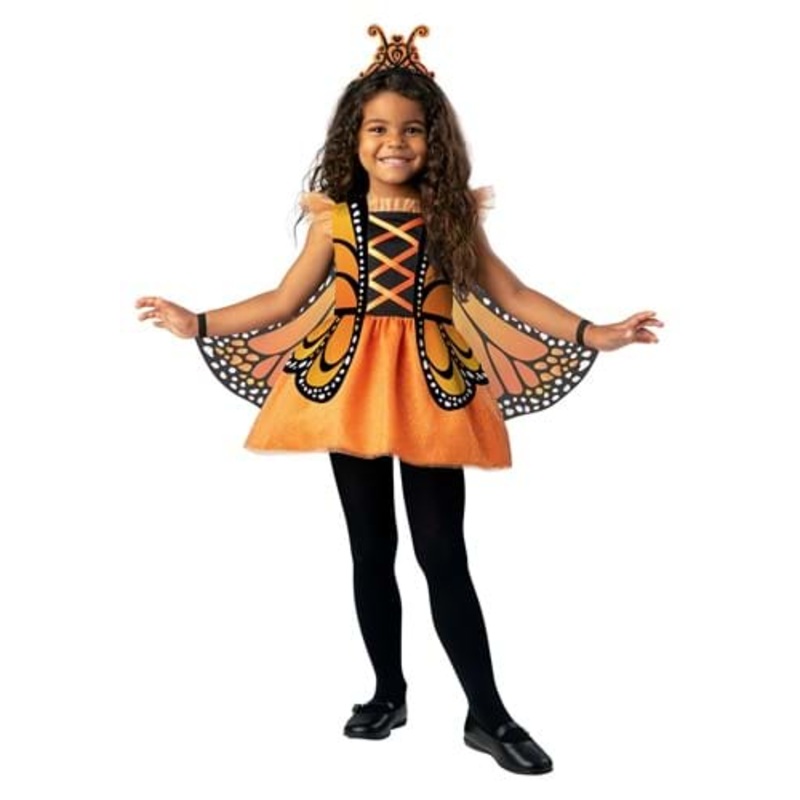 Girl's Toddler Monarch Fairy Costume 2T