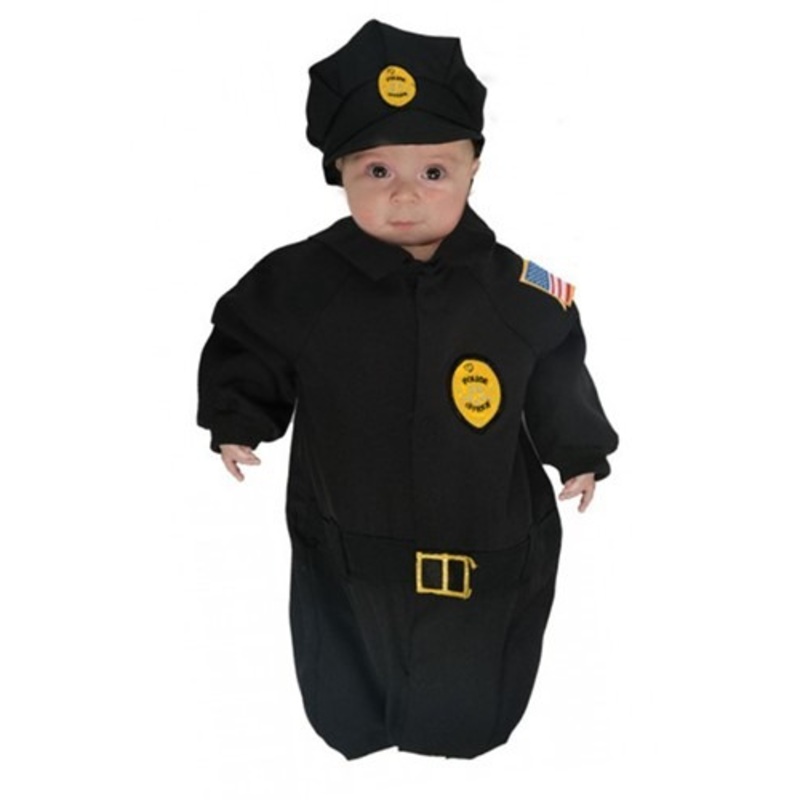 Infant Police Bunting Costume 6 Months