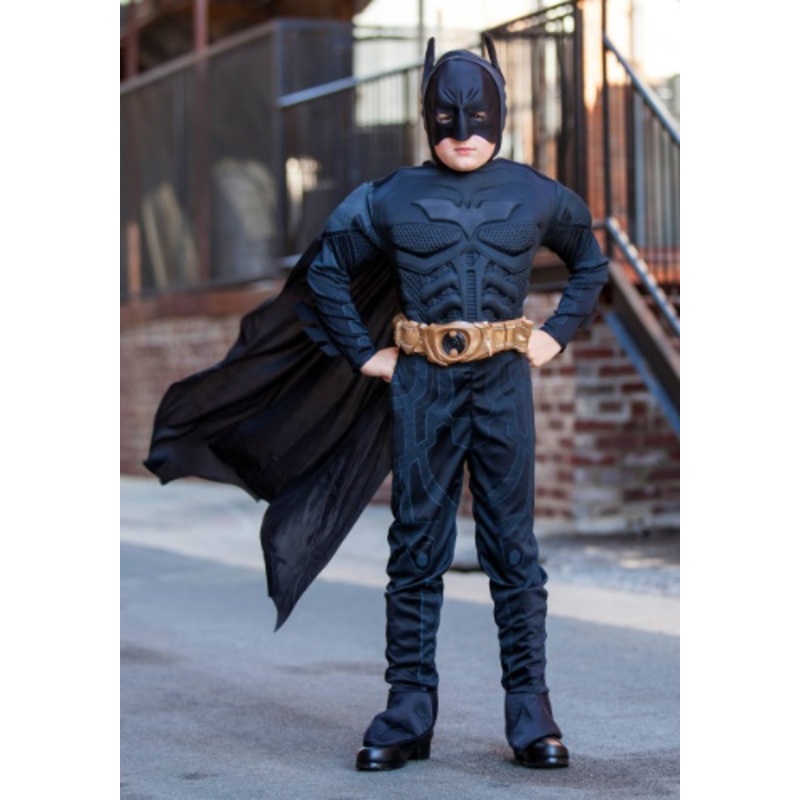 Kids Deluxe Dark Knight Batman Costume Toddler