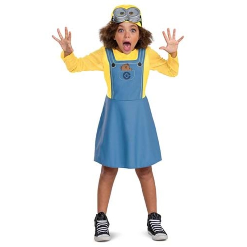 Kids Minion Dress Costume Size 10/12
