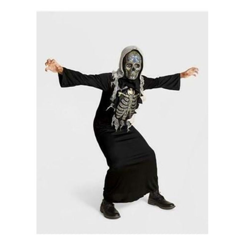 Light Up Reaper Costume for Kids Medium
