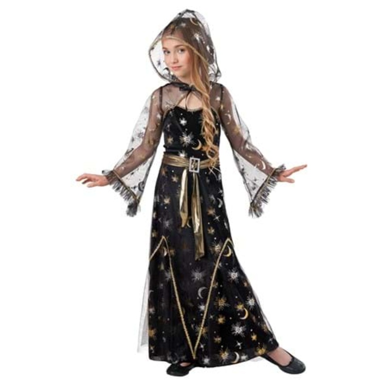 Mystic Sorceress Costume for Girls Small
