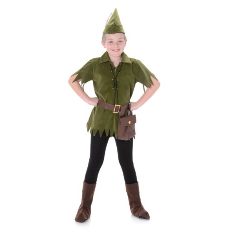 Peter Pan Costume for Boys Small