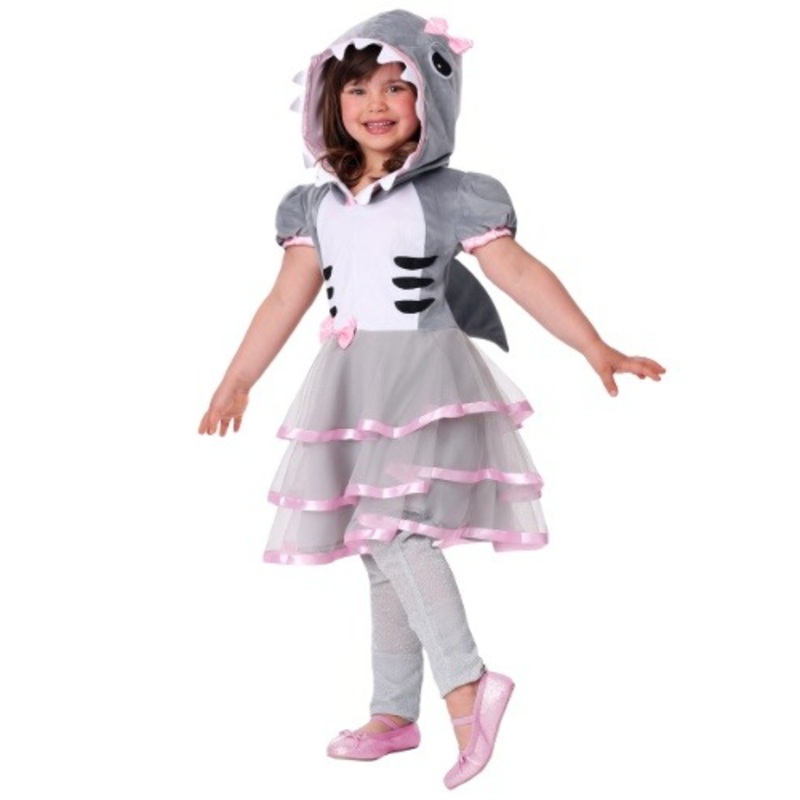 Shark Sweetie Costume for Girls X-Large