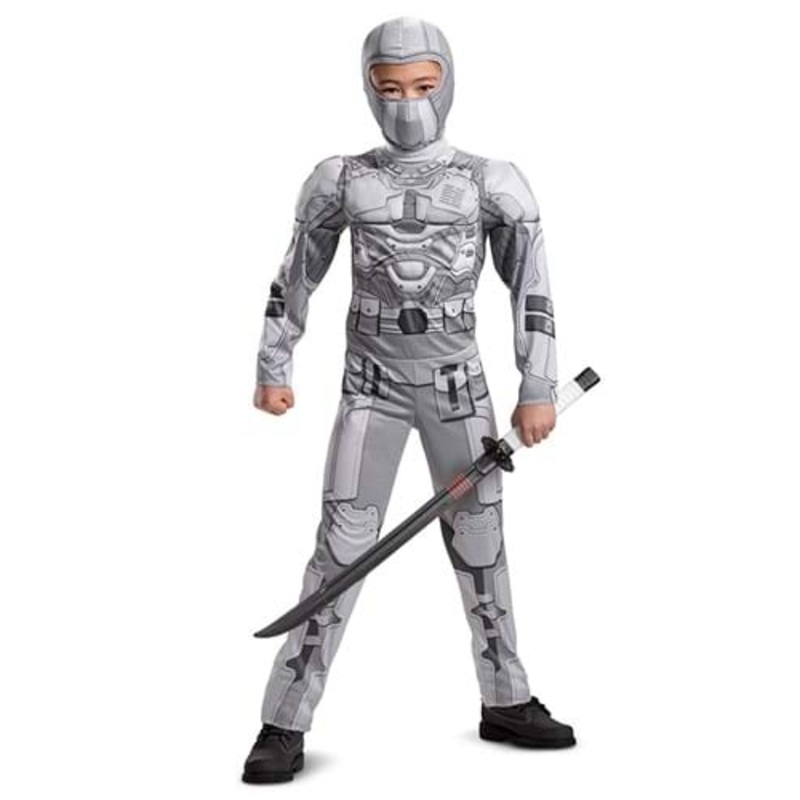 Snake Eyes Movie Storm Shadow Classic Muscle Kid's Costume Size 7/8