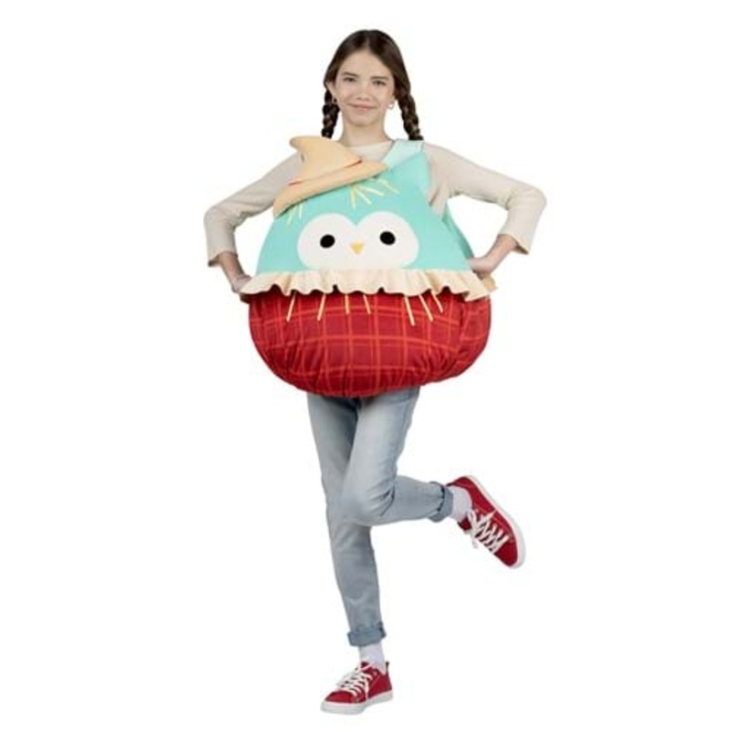 Squishmallow Winston the Scarecrow Costume for Kids Standard