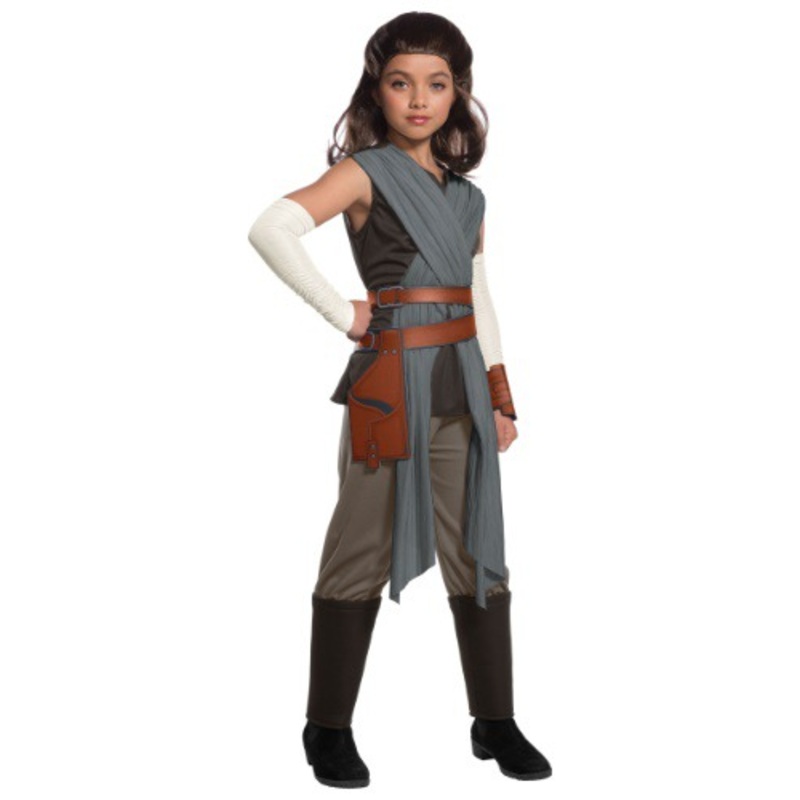 Star Wars The Last Jedi Deluxe Rey Kids Costume Large