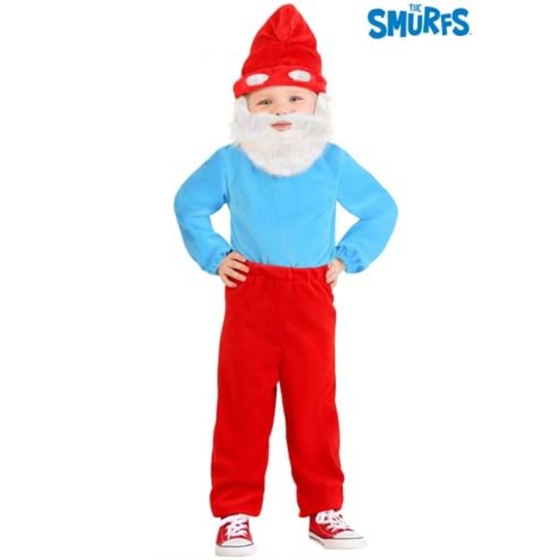 The Smurfs Toddler Papa Smurf Costume 4T