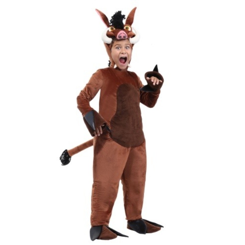 Warthog Costume for Kids Small