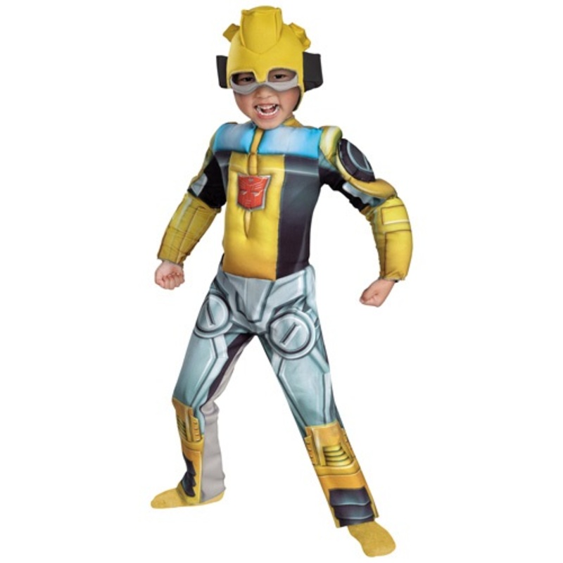 Boy's Toddler Bumblebee Rescue Bot Costume 3T/4T