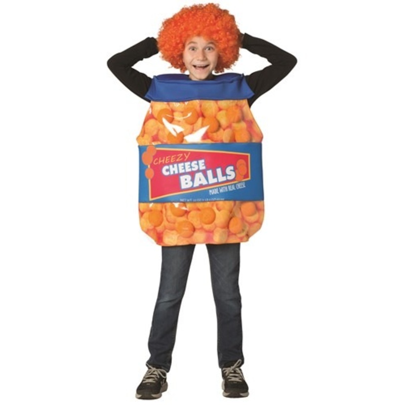 Cheese Balls Costume for Kids Standard