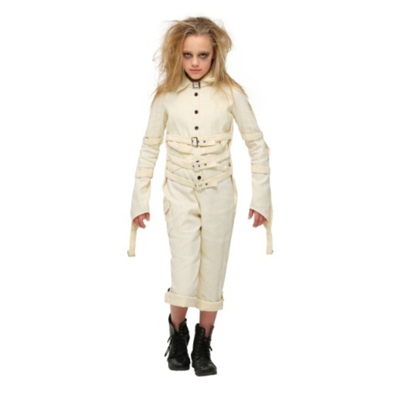 Classic Straitjacket Costume for Girls Small