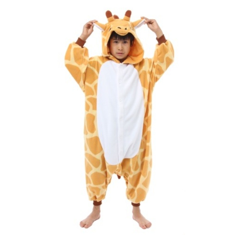 Giraffe Kigurumi Costume for Kids Medium