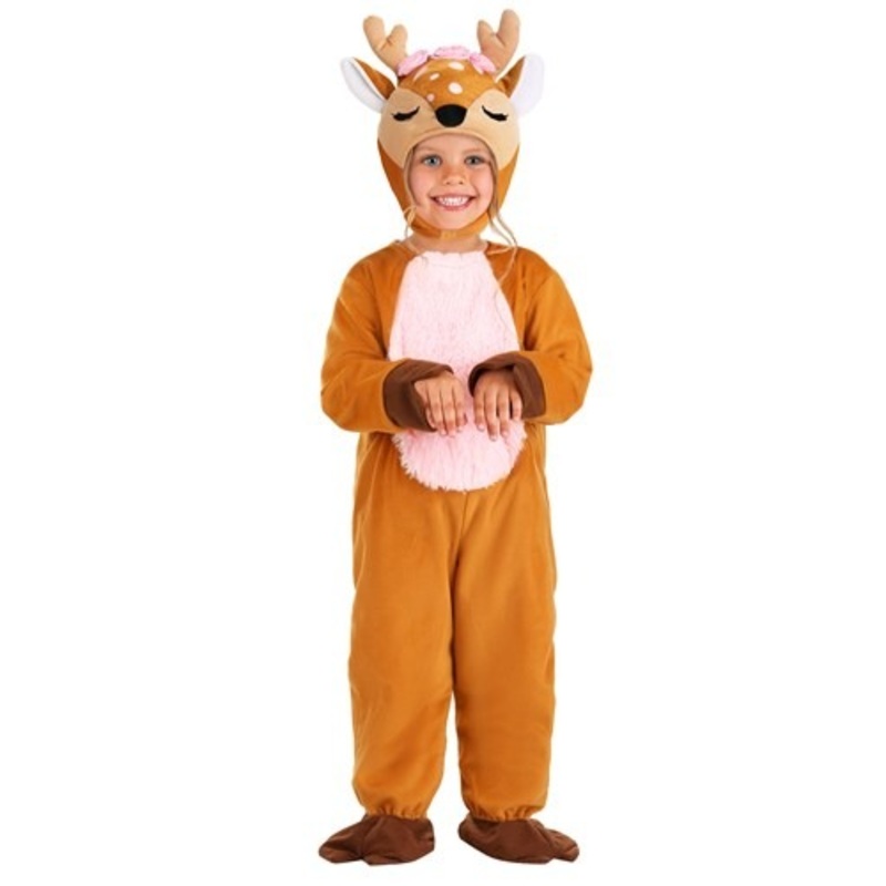 Girl's Darling Little Deer Costume for Toddlers 4T