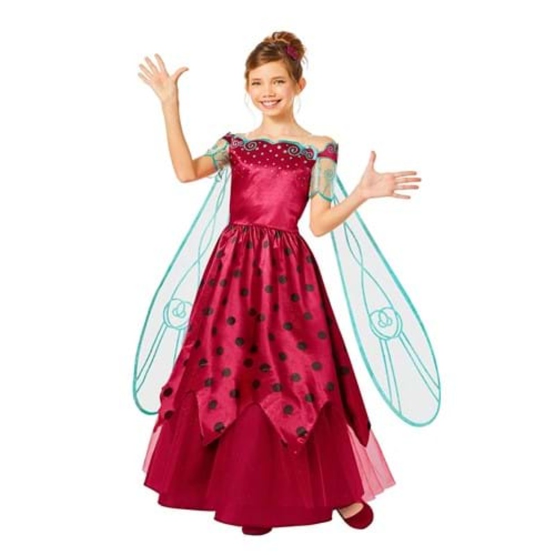 Girl's Miraculous Ladybug Ball Gown Costume Medium