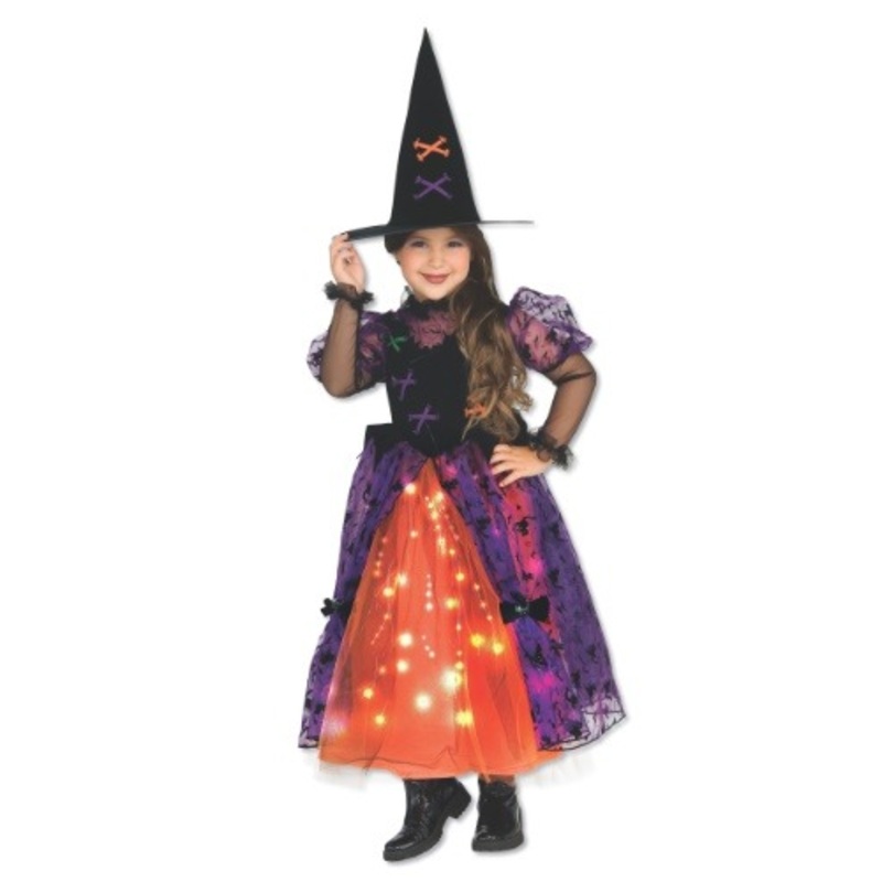 Girl's Sparkle Witch Costume Medium
