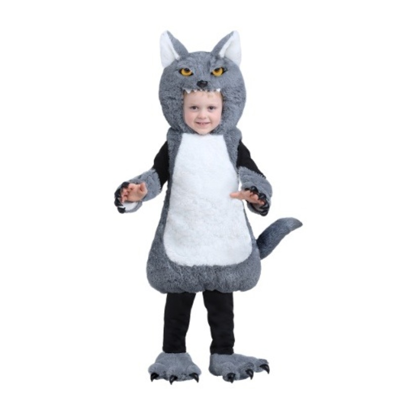 Infant or Toddler Wolf Bubble Costume 12/18 Months