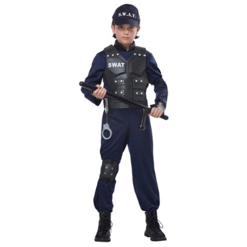 Junior SWAT Costume Medium