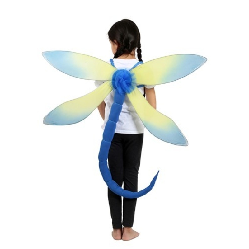 Kids Blue Dragonfly Costume Standard