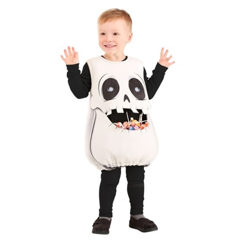 Kids Feed Me Skeleton Costume 18 Months/2T