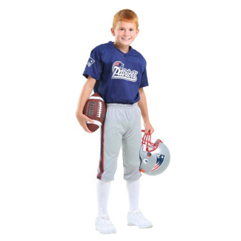 Kids NFL Patriots Uniform Costume Medium