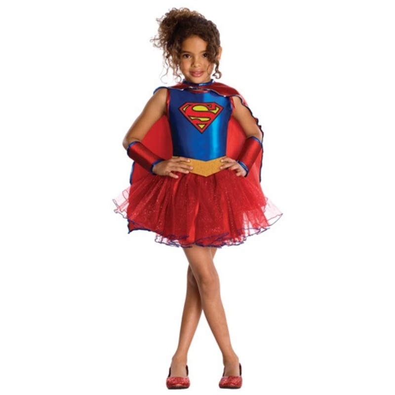 Kids Supergirl Tutu Costume Small