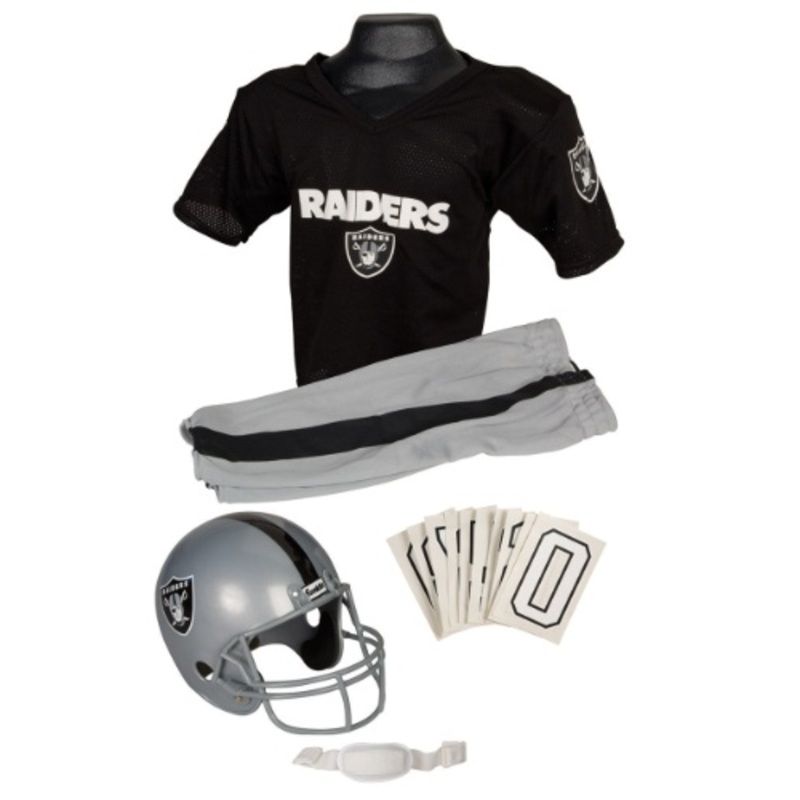 NFL Raiders Uniform Kid's Costume Small