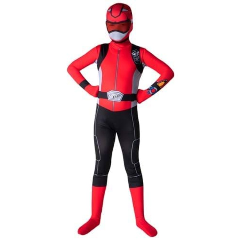 Power Rangers Red Beast Morphers Costume for Kids Small