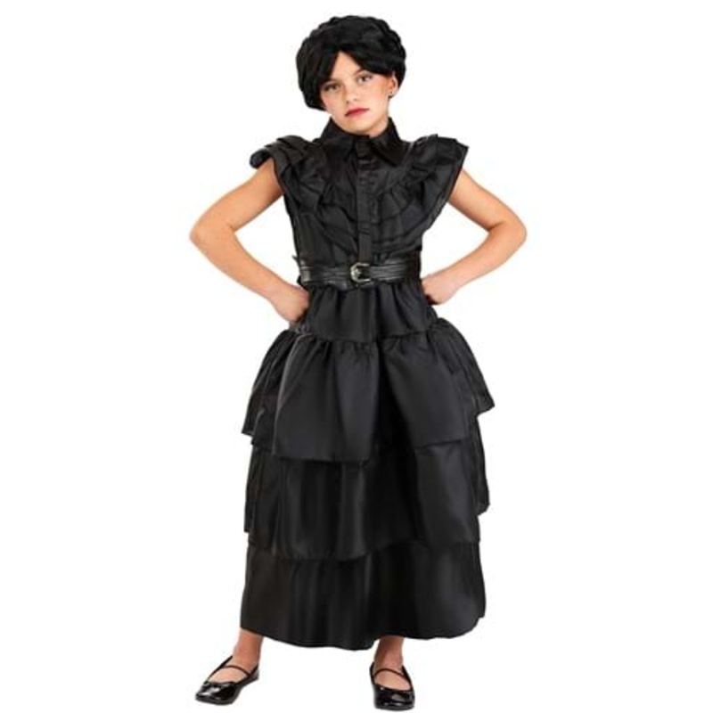 Raven Dance Costume Dress for Girls Large