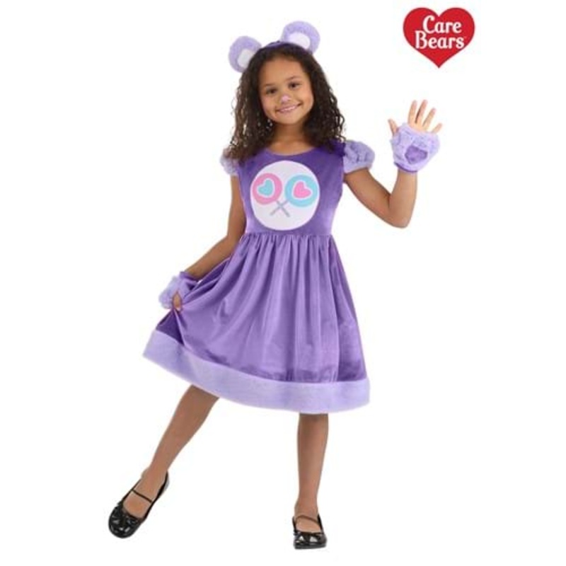 Share Bear Party Dress Costume for Girls Small