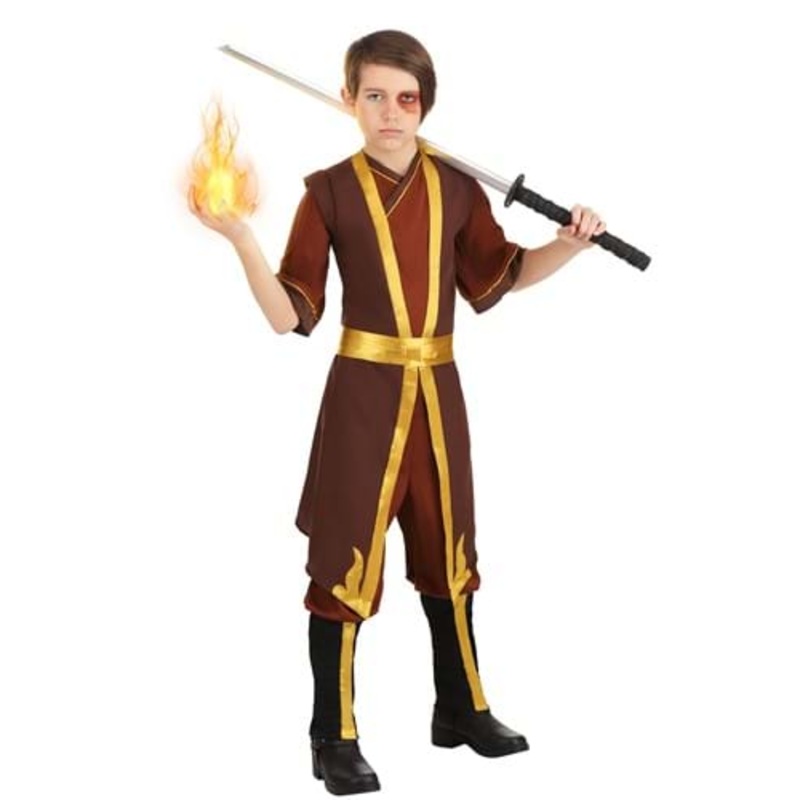 The Last Airbender Deluxe Zuko Costume for Boys Small