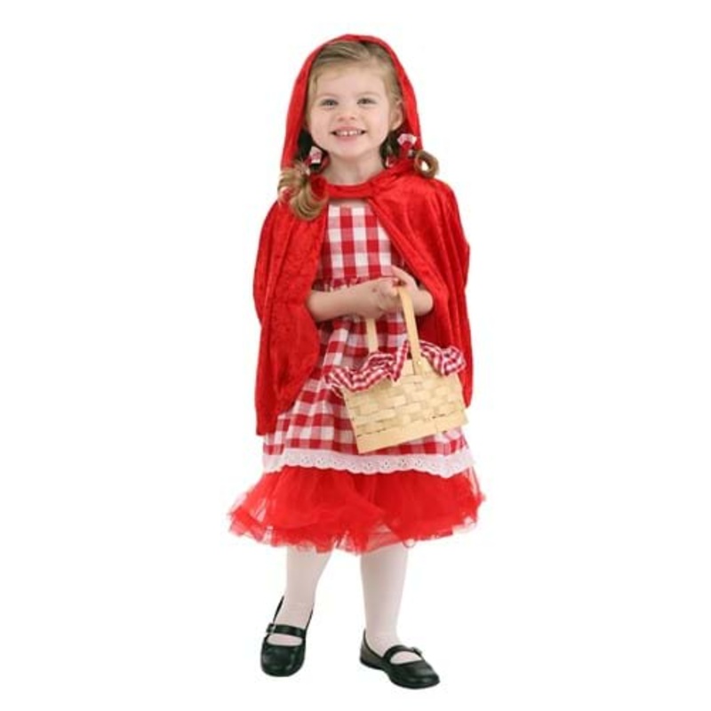 Toddler Red Riding Hood Tutu Costume 2T