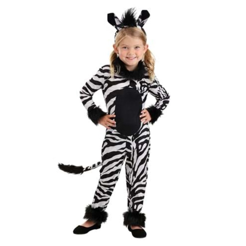 Toddler Zebra Costume 2T