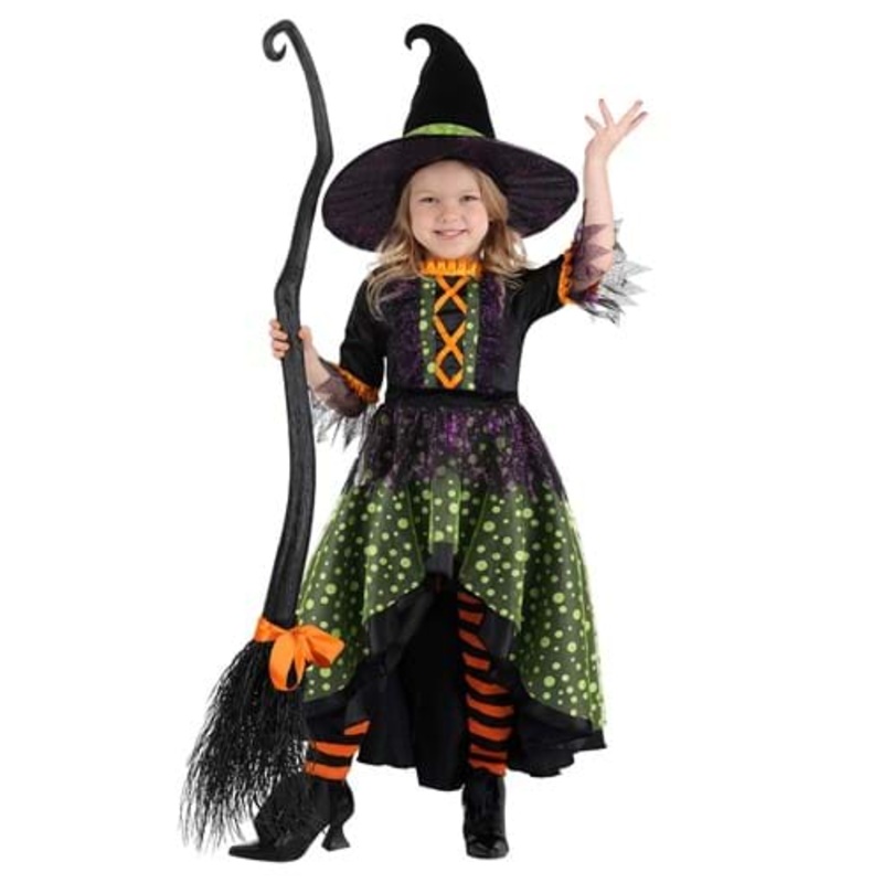 Verdant Spring Witch Costume for Toddlers 2T