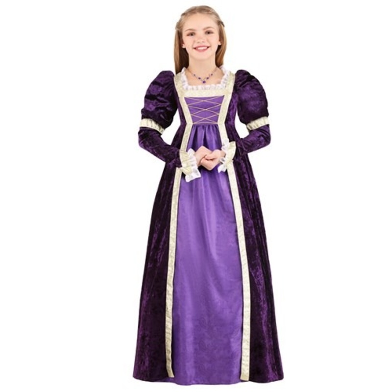 Amethyst Princess Costume for Kids Large