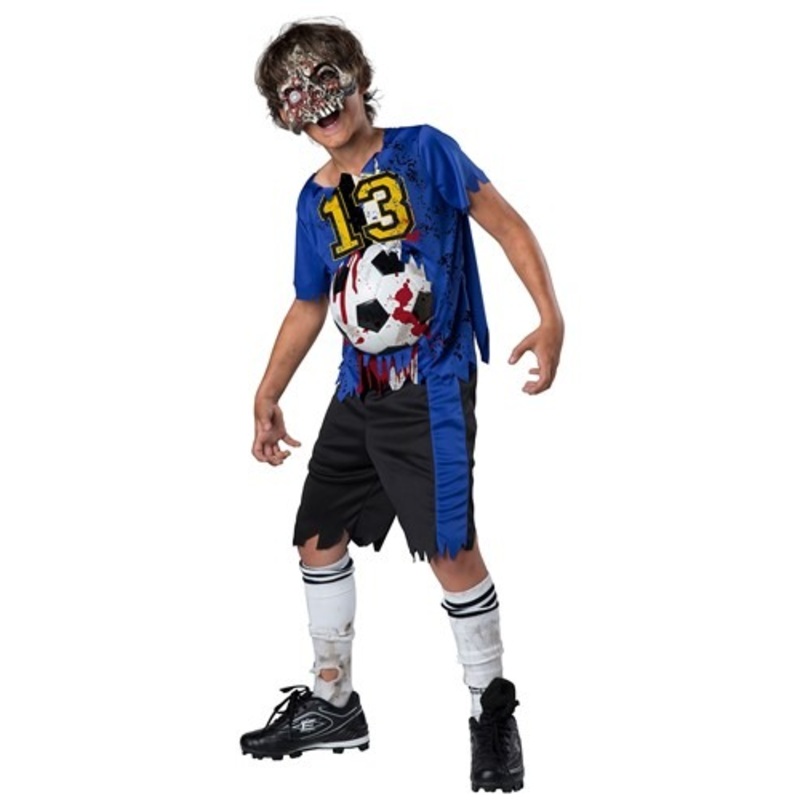 Boy's Zombie Goals Costume Medium